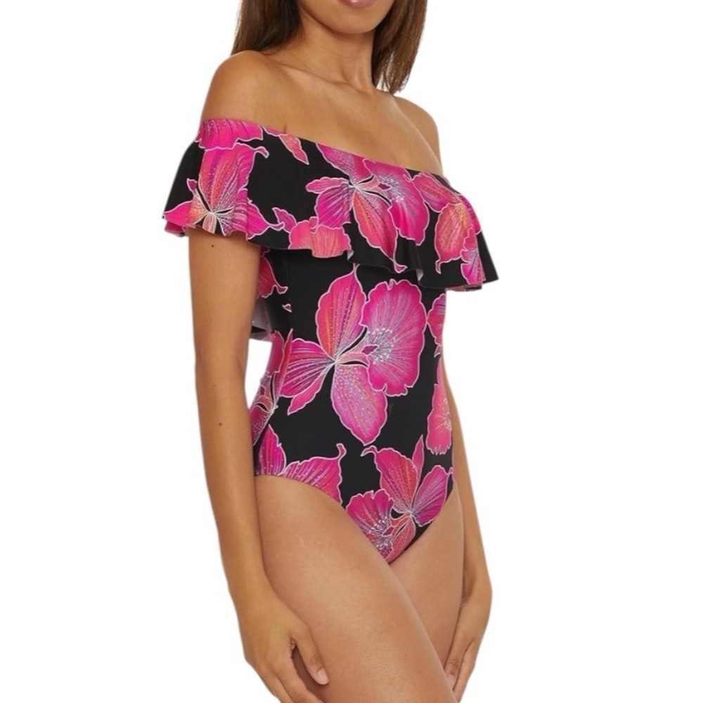 TRINA TURK One Piece Swimsuit! Retail $162. - Picture 4 of 8